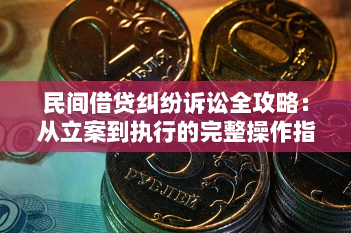 济南民间借贷纠纷诉讼全攻略：从立案到执行的完整操作指南