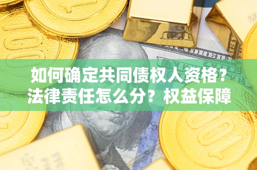 济南如何确定共同债权人资格？法律责任怎么分？权益保障技巧揭秘！