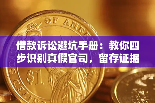 济南借款诉讼避坑手册：教你四步识别真假官司，留存证据不踩雷