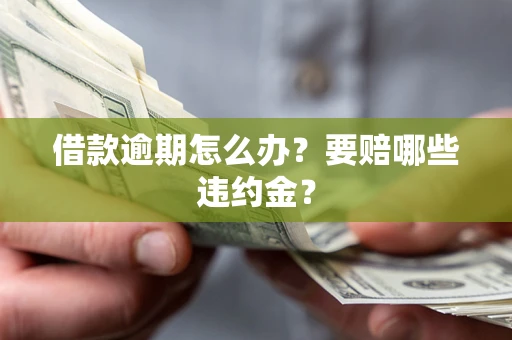 济南借款逾期怎么办？要赔哪些违约金？