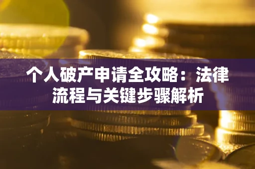 济南个人破产申请全攻略：法律流程与关键步骤解析