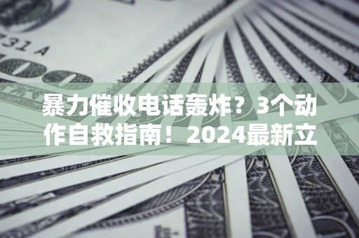 济南暴力催收电话轰炸？3个动作自救指南！2024最新立案标准全解析