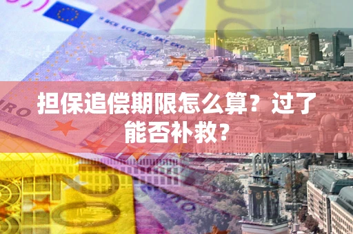 济南担保追偿期限怎么算？过了能否补救？